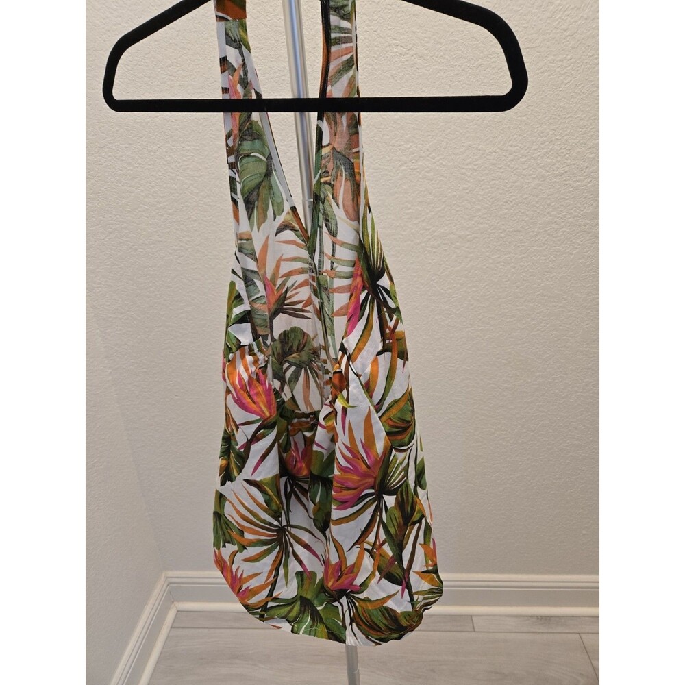 INC Tropical Design Halter Top - Picture 2 of 9